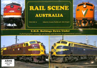 Book, Sargent, John, Rail Scene Australia EMD Bulldogs Down Under, 2000