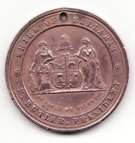 Medal - Queen Victoria 1897, Queen Victoria Diamond Jubilee 1837-1897, Circa 1897