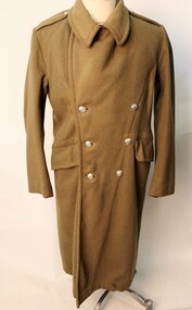 Uniform - trench coat, Heavy Army olive green trench coat