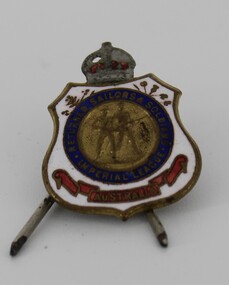 Badge - Imperial Australia League badge, Members badge for Imperial Australia League