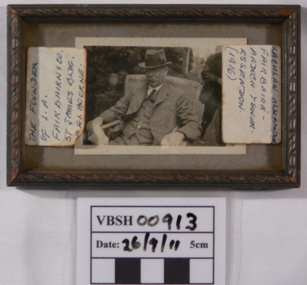 Photograph - Photograph. L A Fairbairn, Lachlan Alexander Fairbairn, 1916