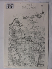 Map - Map. Shire of Ballan, Shire of Ballan