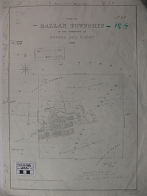 Map - Map. Ballan Township, Plan of Ballan Township in the Counties of Bourke and Grant