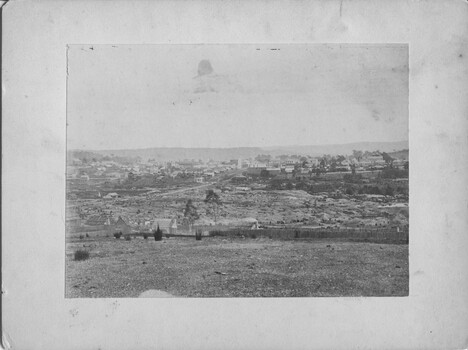 This image is taken from above Spring Creek overlooking the diggings in Beechworth.