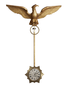 Decorative object - Swinging Clock, Charles Frederick Falck, 1855