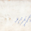 Rear of photograph with some dirt/fingerprint smudges