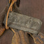 Metal tag tied to leg: 4492