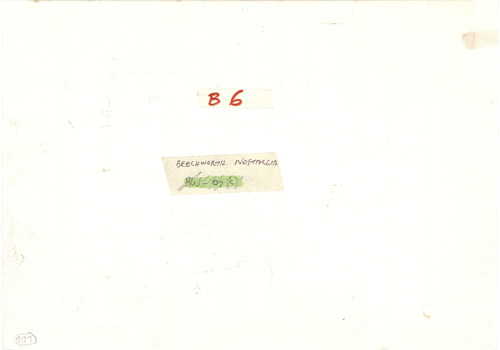 Reverse side of this drawing