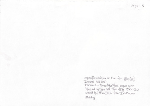 Blank beige background with identifier number in top right corner and Marker's inscription in lower right corner.