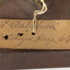 Close up of paper tag