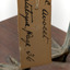  Close-up of the paper tag tied around the Red Necked Avocat's left leg.