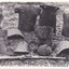 A postcard depicting 10 pieces of Kelly Gang armour and gun, including breast plates and helmets.