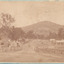 Glenrowan streetscape in 1883 showing newly built police station on site of Ann Jones Hotel