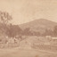 Glenrowan streetscape in 1883 showing newly built police station on site of Ann Jones Hotel