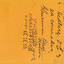Reverse of image of Glenrowan police station on 1 August 1882 with four men standing/sitting out front.