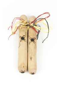 Ceremonial object - Message Sticks, Dja Dja Wurrung