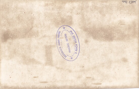 Stamp on paper