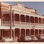 A photograph of the front facade of the Tanswells Hotel, Beechworth.