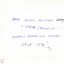 Brief handwritten notes about the photograph