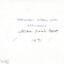 Brief handwritten notes about the photograph