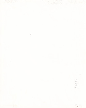 A white card with an identification number in pencil.