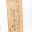 Catalogue tag of specimen. Reads: 60a / spinebill. / see catalogue page 18