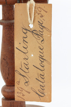 Image of swing-tag, see transcription