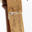 Close up of swing tag (see transcript)