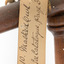 Image of swing tag - see transcription