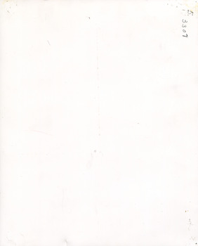 Reverse of photograph with handwritten number