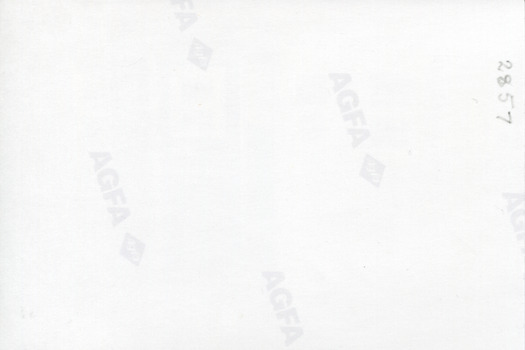 Reverse side of photograph with written identifier number '2857'