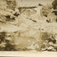 Reid's Creek, Beechworth, Sepia toned postcard with a bridge in the background and a shallow creek in the foreground. A car can be seen crossing the bridge. 