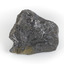 A grey and silver speckled hand-sized solid mineral specimen.