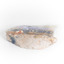 A mineraloid specimen which has a light blue "play-of-colour" in the centre 