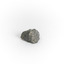 A small gold-sulphide ore mineral specimen in shades of silver and grey with flecks of gold