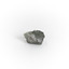 A small gold-sulphide ore mineral specimen in shades of silver and grey with flecks of gold