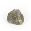 Hand sized solid mineral specimen with brass-yellow and iridescent green-black hues.