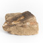 A hand-sized solid mineral specimen in shades of yellow and brown