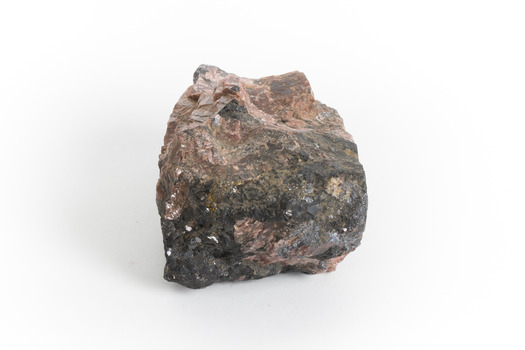 Rhodonite crysals on Galena and Sphalerite