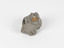 A hand-sized solid mineral specimen in shades of grey and brown