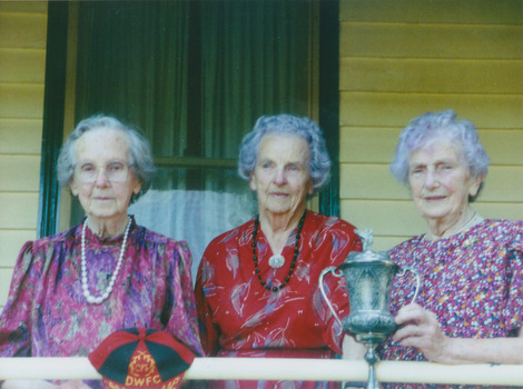 Image of Grace Irvine (Centre) for the Jennifer Williams Oral History Project
