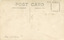 Reverse of postcard showing Beechworth Town Hall