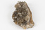 A large hand-sized copper mineral in shades of brown and gray