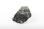 Solid mineral specimen in shades of grey, white and black