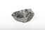 Solid mineral specimen in shades of grey, white and black