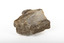 A solid mineral in shades of brown, white, and beige