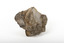 A solid mineral in shades of brown, white, and beige