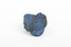 A solid mineral specimen in shades of blue 