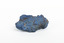 A solid mineral specimen in shades of blue 