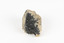 A hand-sized solid mineral specimen in shades of brown, green, light grey and dark grey